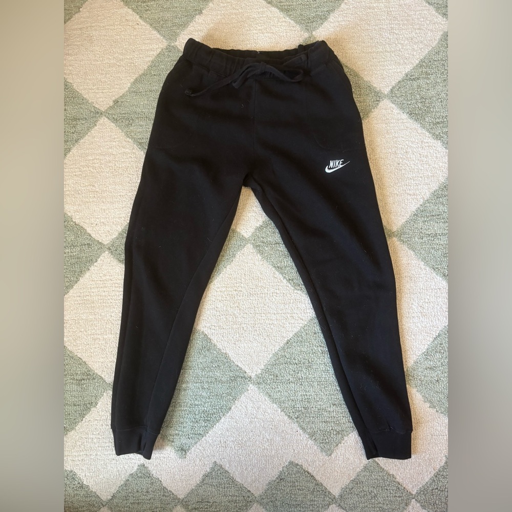 Nike XL Black Fleece-Lined Sweatpants